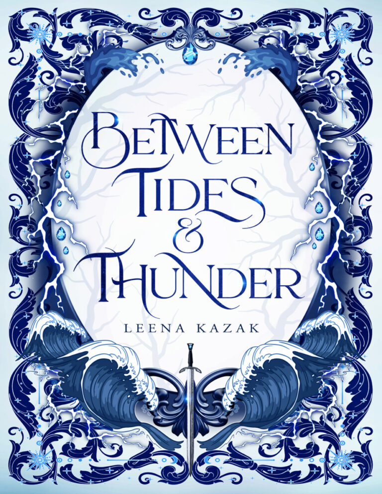 Between Tides n Thunder Leena Kazak Kitap Kapağı