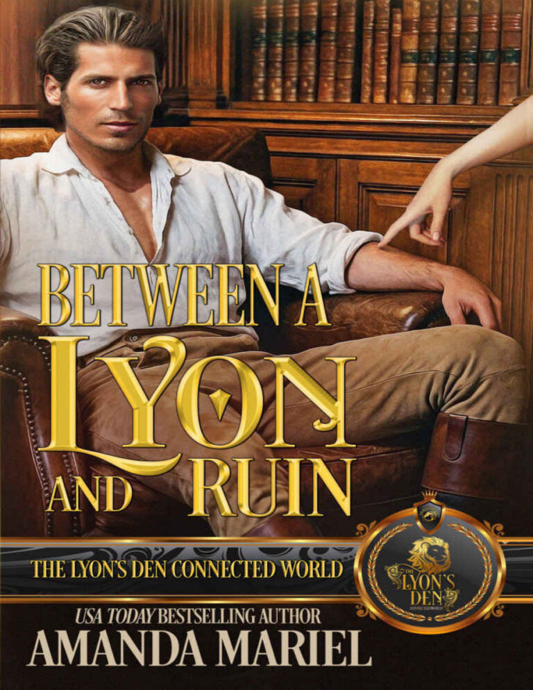 Between a Lyon and Ruin Amanda Mariel Kitap Kapağı