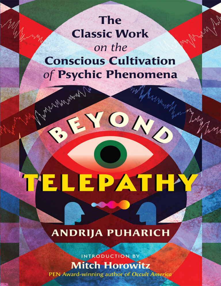 Beyond Telepathy Andrija Puharich Kitap Kapağı