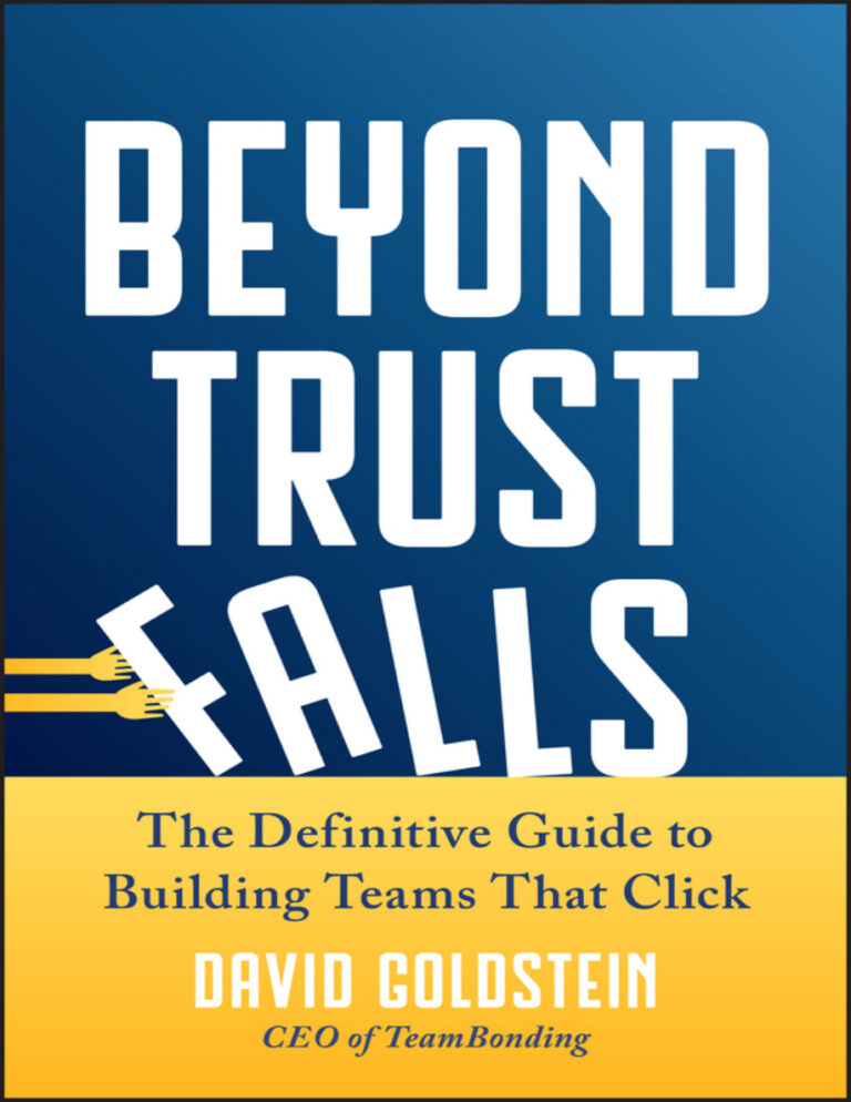 Beyond Trust Falls David Goldstein Kitap Kapağı