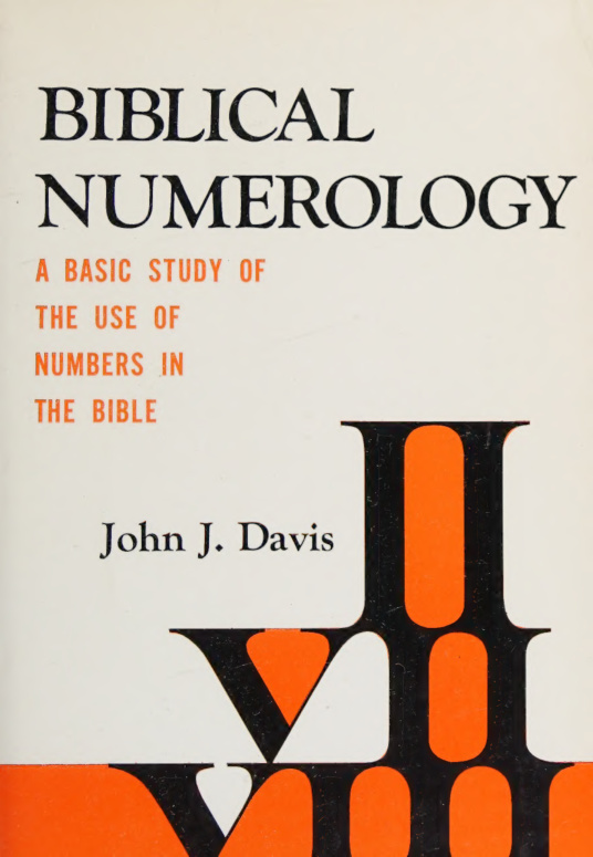 Biblical Numerology John J Davis Kitap Kapağı