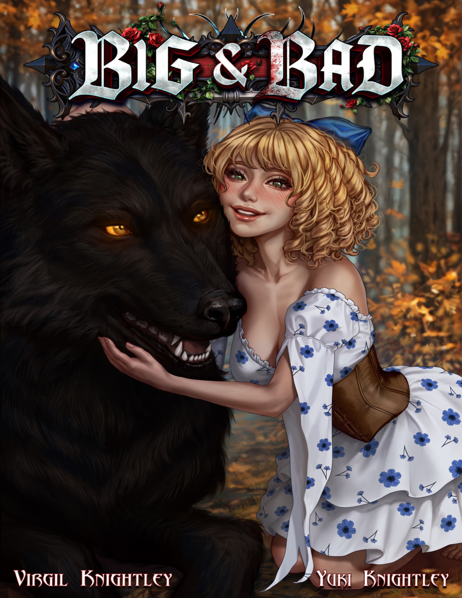Big and Bad Virgil Knightley Kitap Kapağı