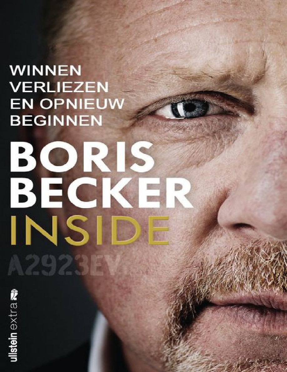 Binnen Dutch Edition Boris Becker Kitap Kapağı
