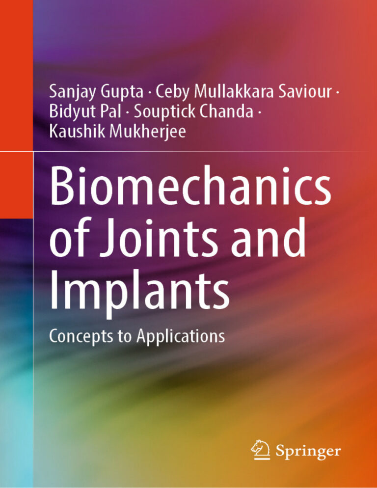 Biomechanics of Joints and Implants Sanjay Gupta Kitap Kapağı