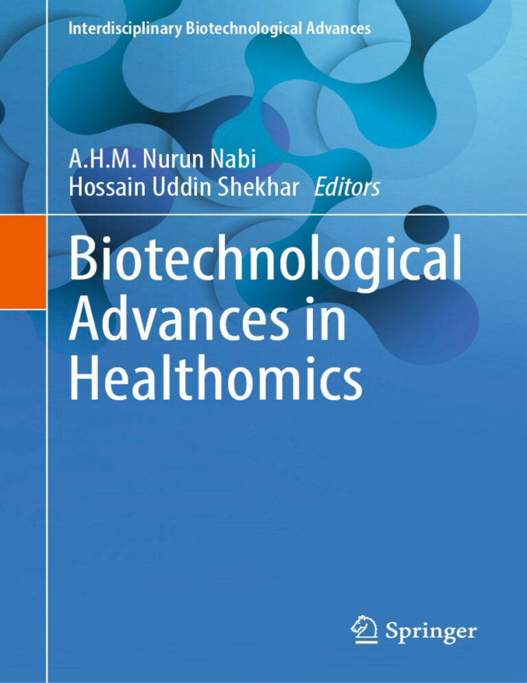 Biotechnological Advances in Healthomics AHM Nurun Nabi Kitap Kapağı