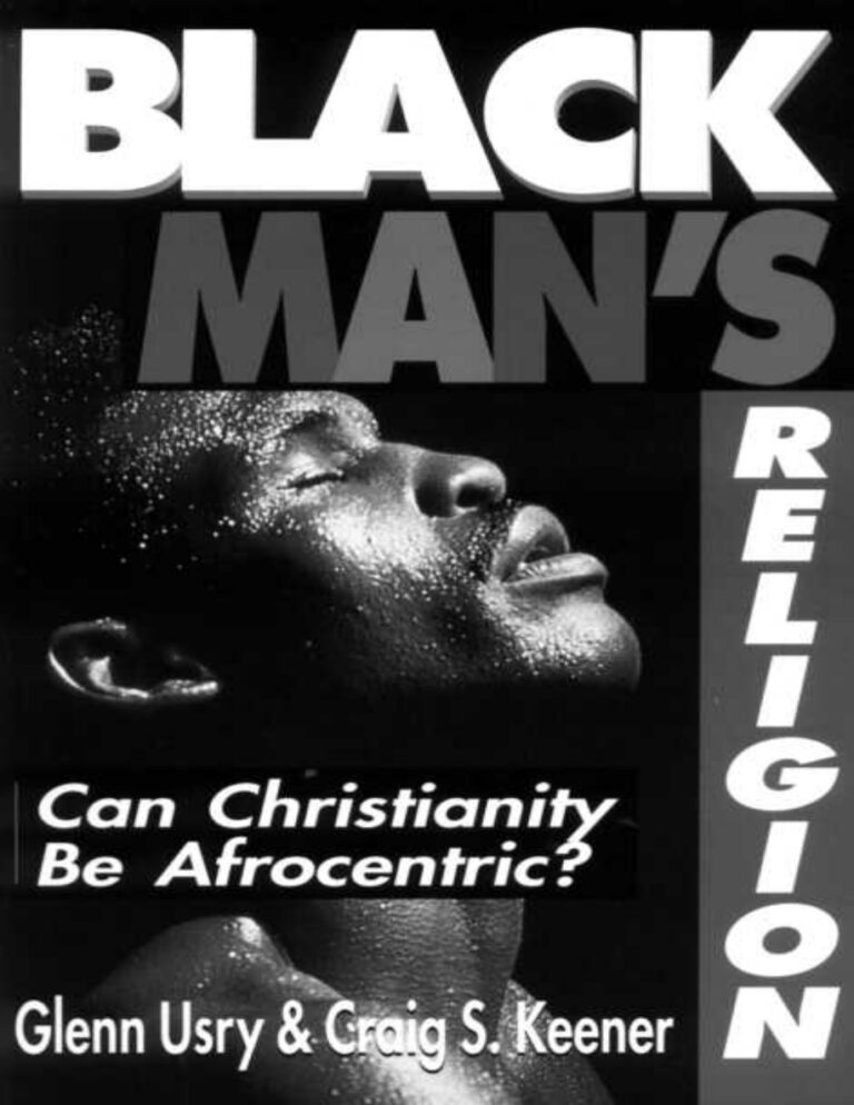 Black Mans Religion Glenn Usry Kitap Kapağı