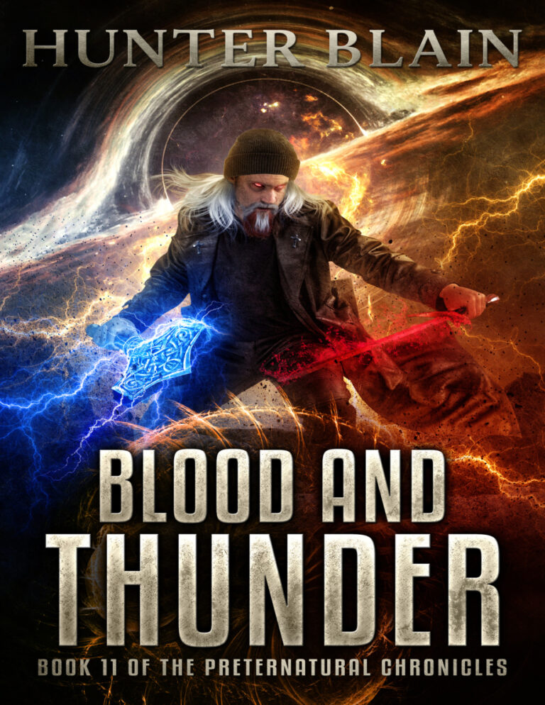 Blood and Thunder Book 11 Hunter Blain Kitap Kapağı