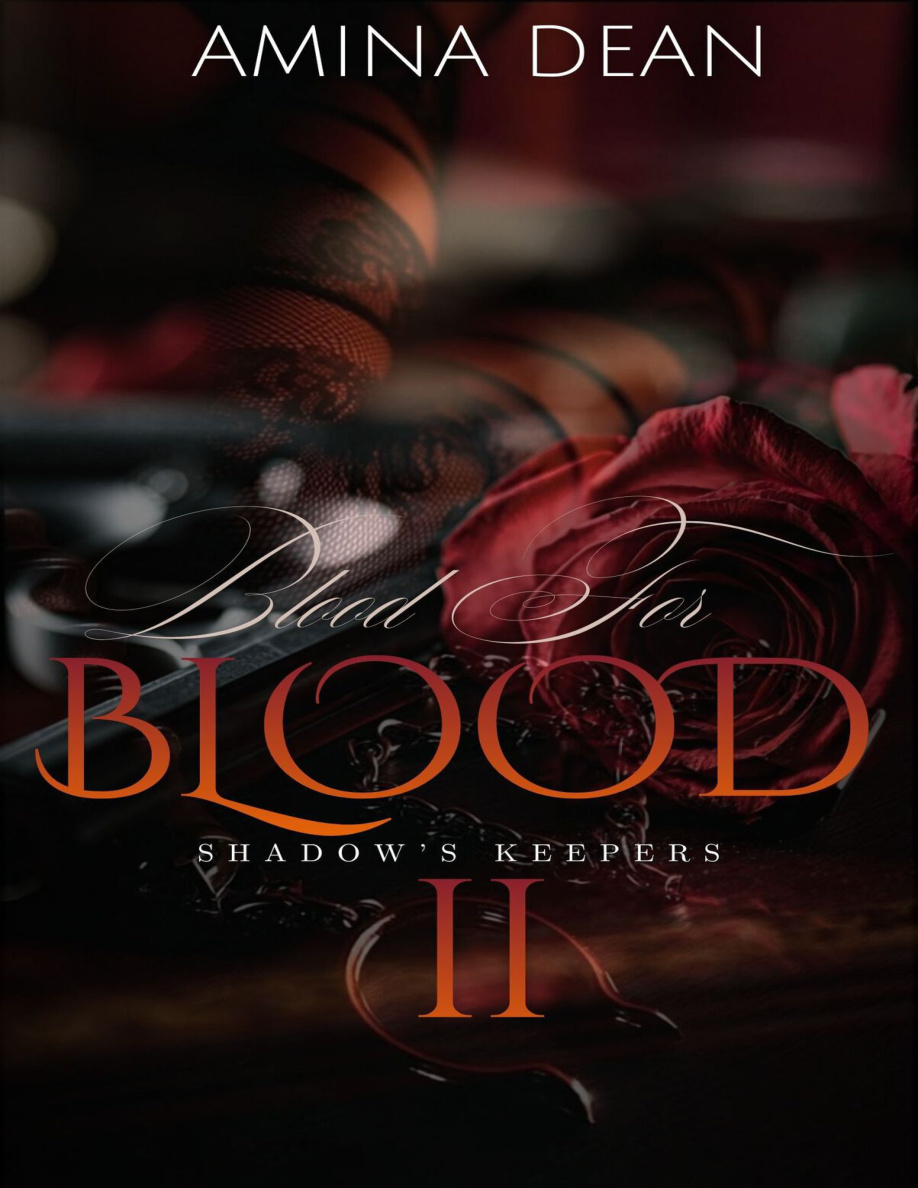Blood for blood part 2 Amina Dean Kitap Kapağı