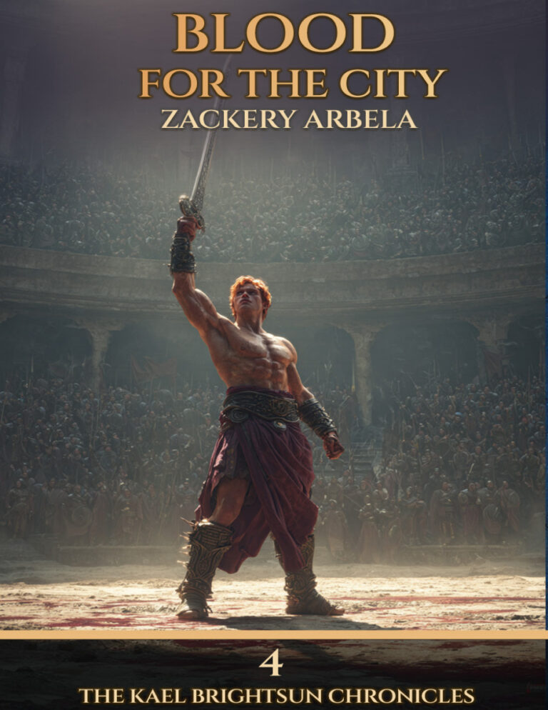 Blood for the city Zackery Arbela Kitap Kapağı