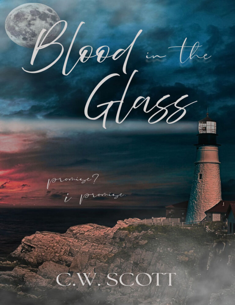 Blood in the glass CW Scott Kitap Kapağı
