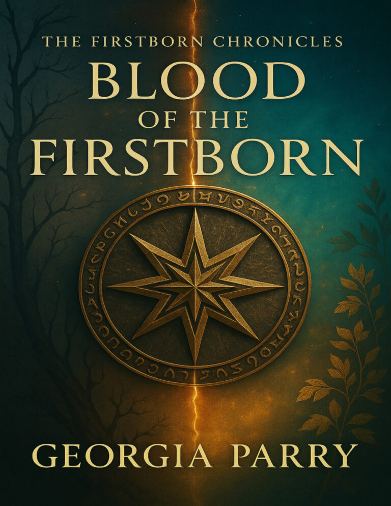 Blood of the first born Georgia Parry Kitap Kapağı