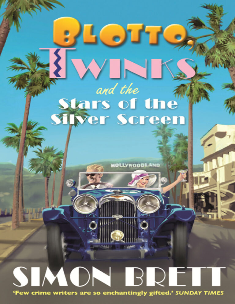 Blotto Twinks and the Stars of the Silver Screen Simon Brett Kitap Kapağı