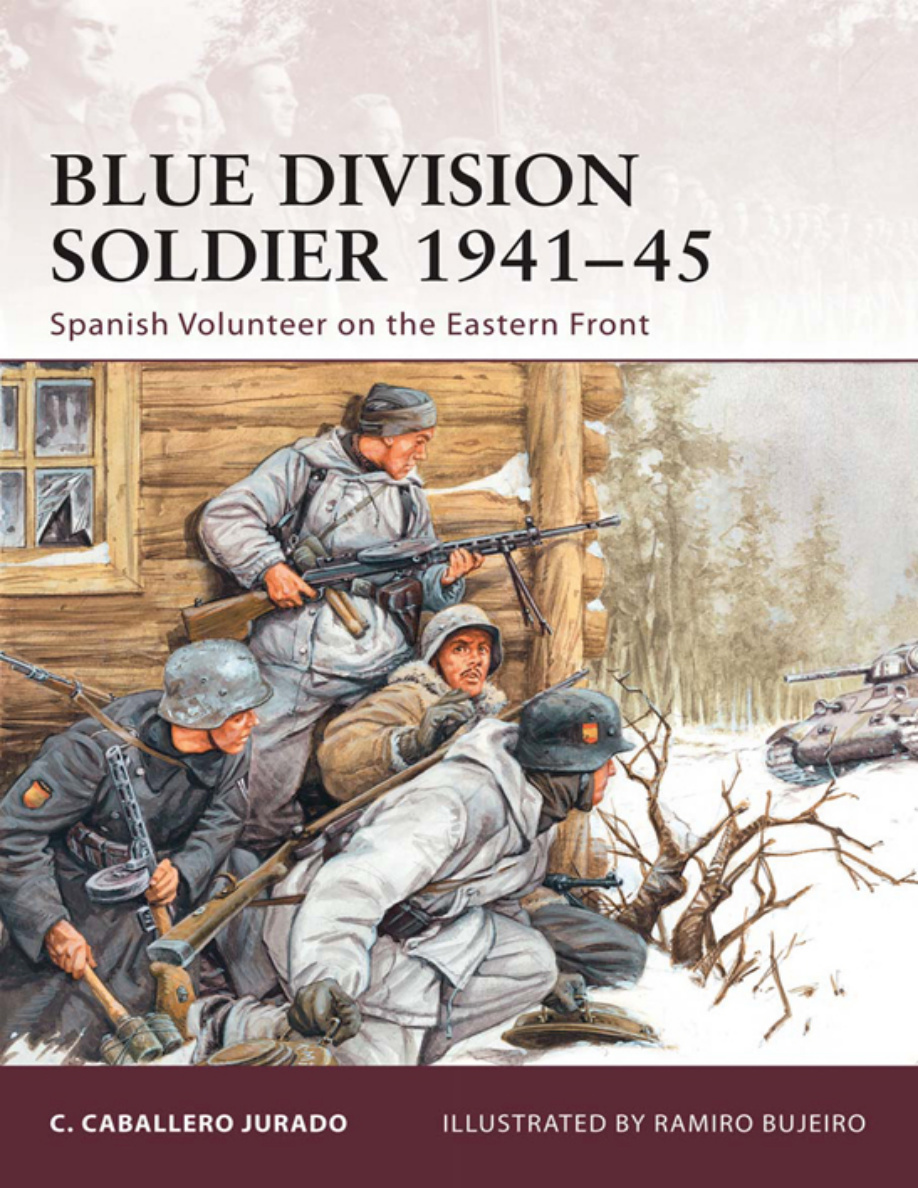 Blue Division Soldier 1941 45 C Caballero Jurado Kitap Kapağı