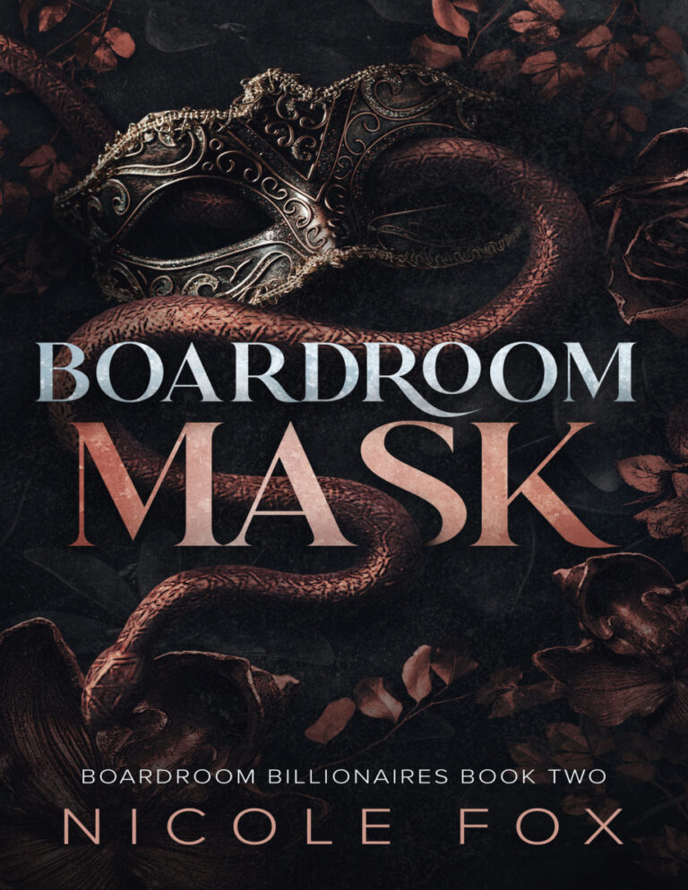 Boardroom Mask Nicole fox Kitap Kapağı