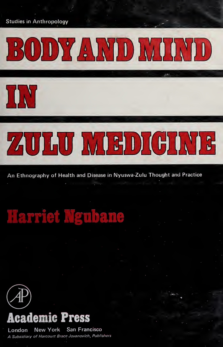 Body and Mind in Zulu Medicine PDF Download