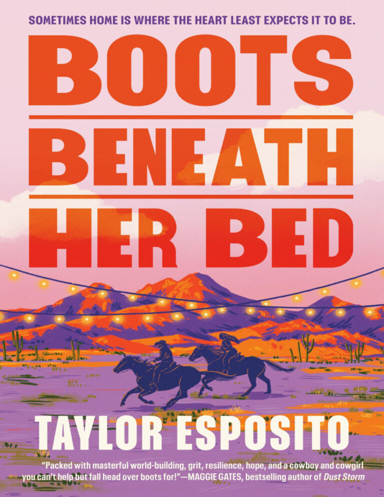 Boots Beneath Her Bed Taylor Esposito Kitap Kapağı