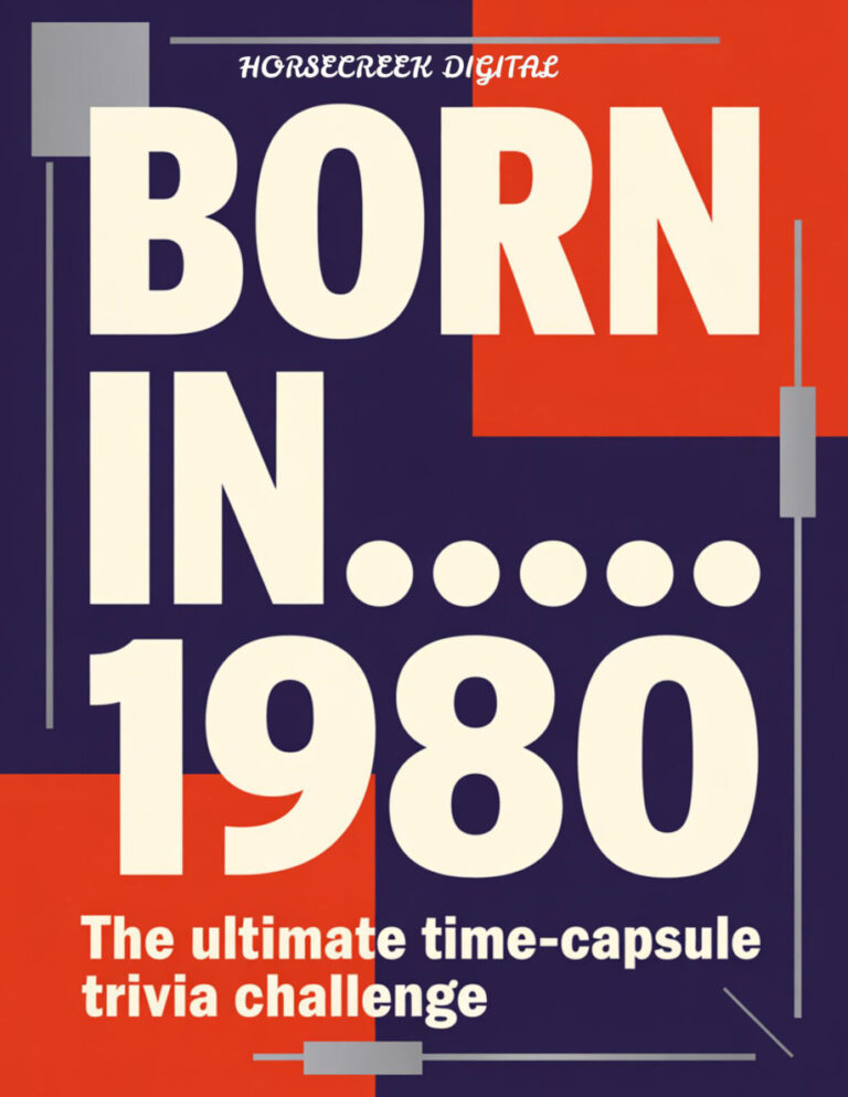 Born In 1980 Horsecreek Digital Kitap Kapağı