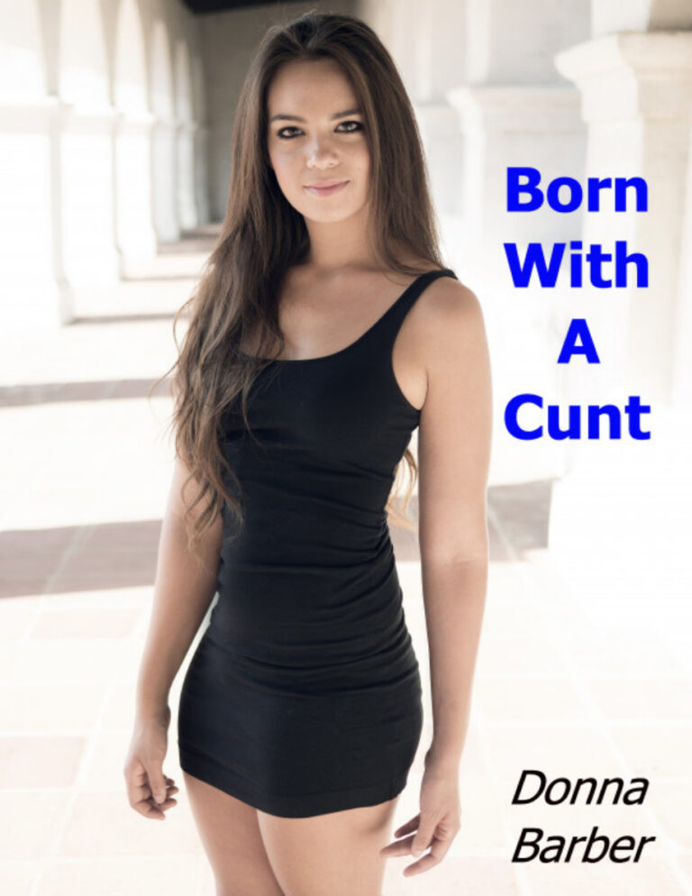 Born with a cunt Donna barber Kitap Kapağı