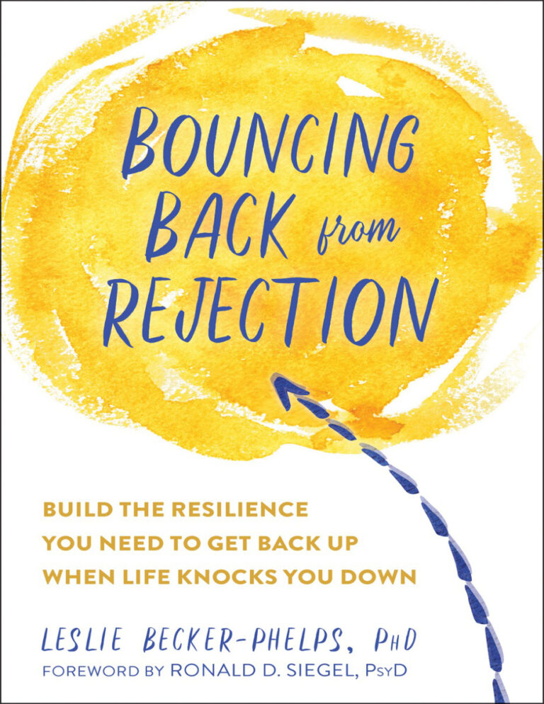 Bouncing Back from Rejection Leslie Becker Phelps Kitap Kapağı