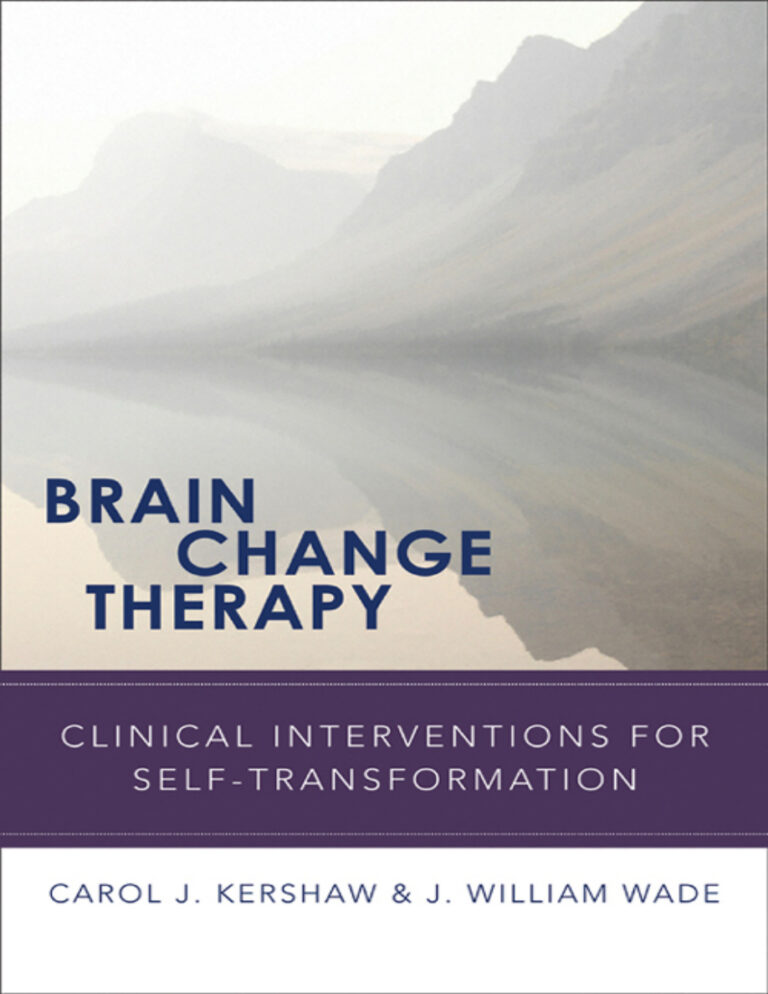 Brain change therapy Carol Kershaw Kitap Kapağı