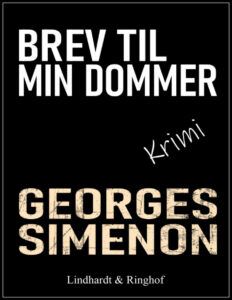 Brev Til Min Dommer Danish Edition Georges Simenon Kitap Kapağı