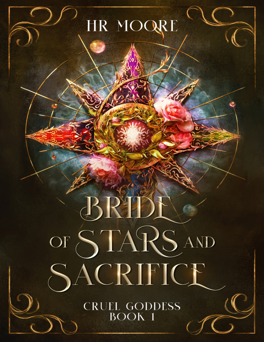 Bride of Stars and Sacrifice HR MOORE Kitap Kapağı