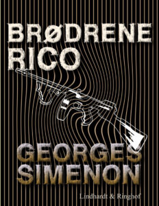 Brodrene Rico Danish Edition Georges Simenon Kitap Kapağı