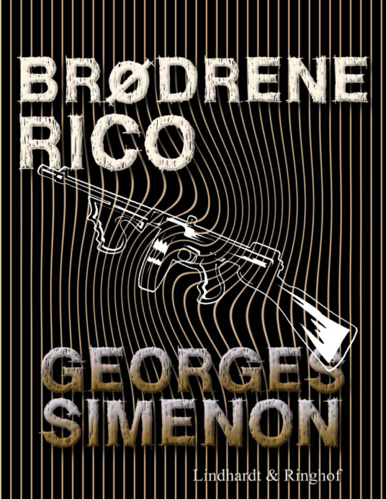 Brodrene Rico Danish Edition Georges Simenon Kitap Kapağı