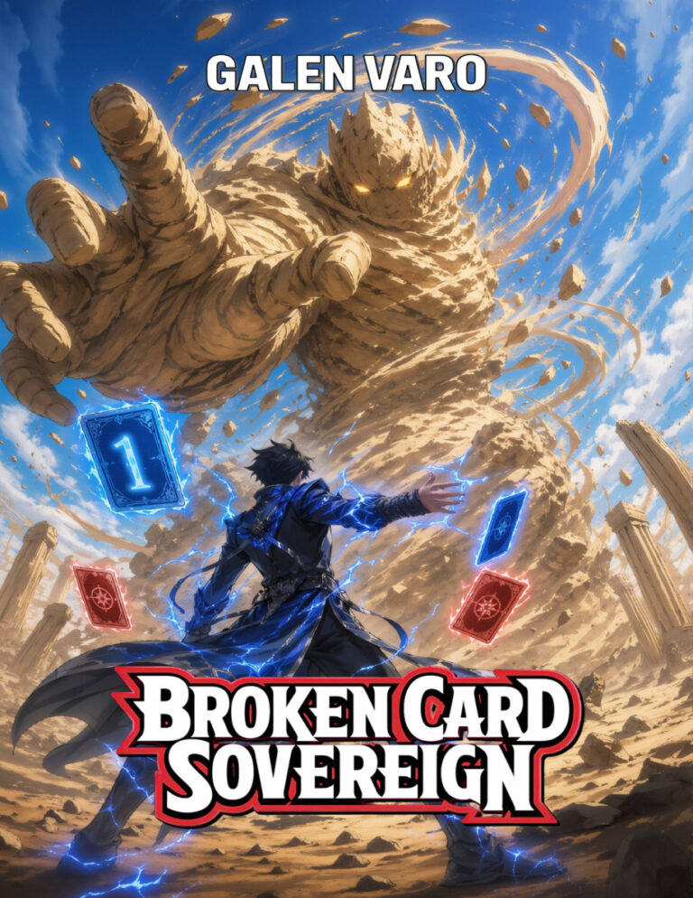 Broken Card Sovereign 1 Galen Varo Kitap Kapağı