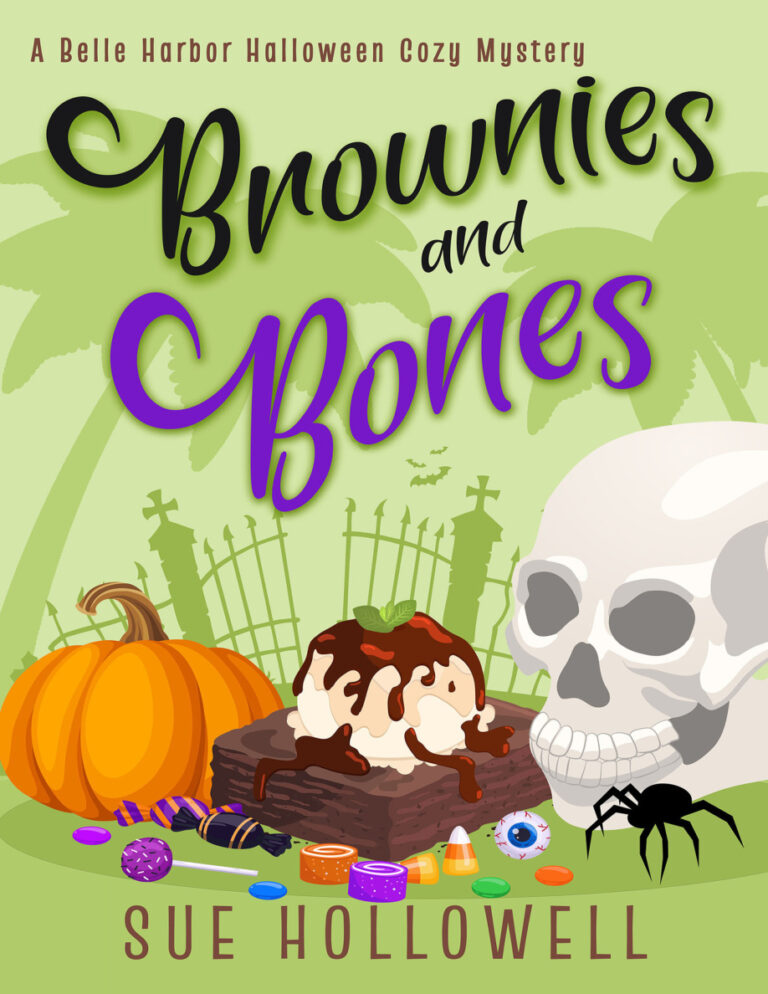 Brownies and Bones Sue Hollowell Kitap Kapağı
