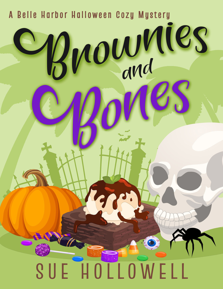 Brownies and Bones Sue Hollowell Kitap Kapağı