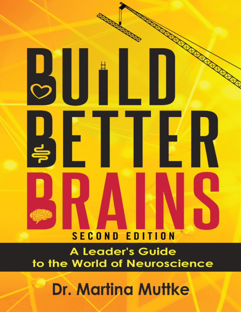 Build Better Brains A Leaders Guide Dr Martina Muttke Kitap Kapağı