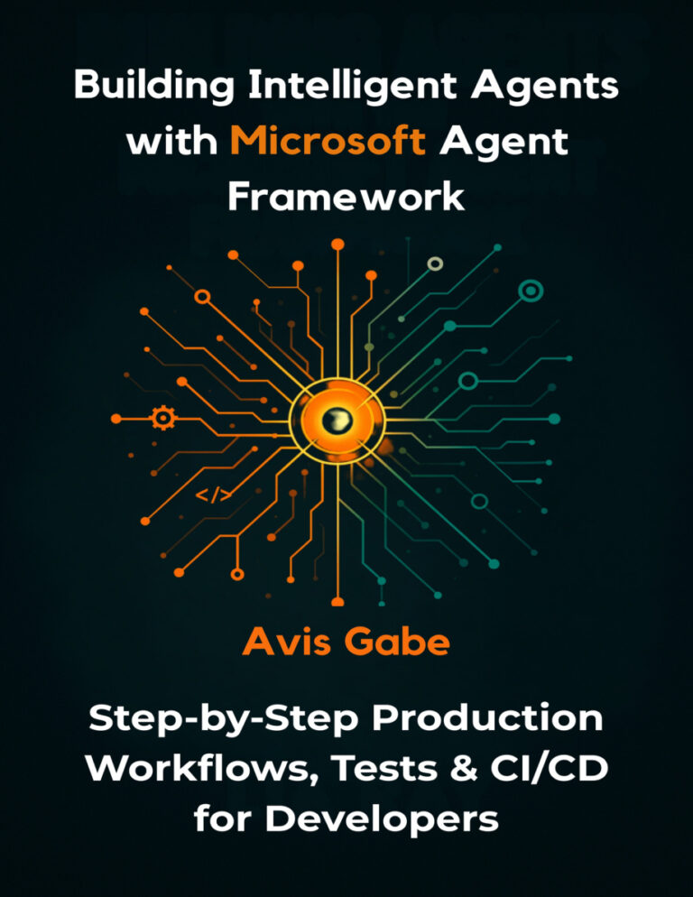 Building Intelligent Agents with Microsoft Avis Gabe Kitap Kapağı