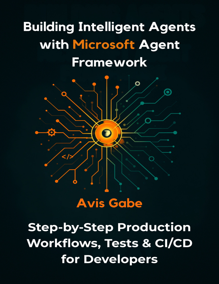 Building Intelligent Agents with Microsoft Avis Gabe Kitap Kapağı