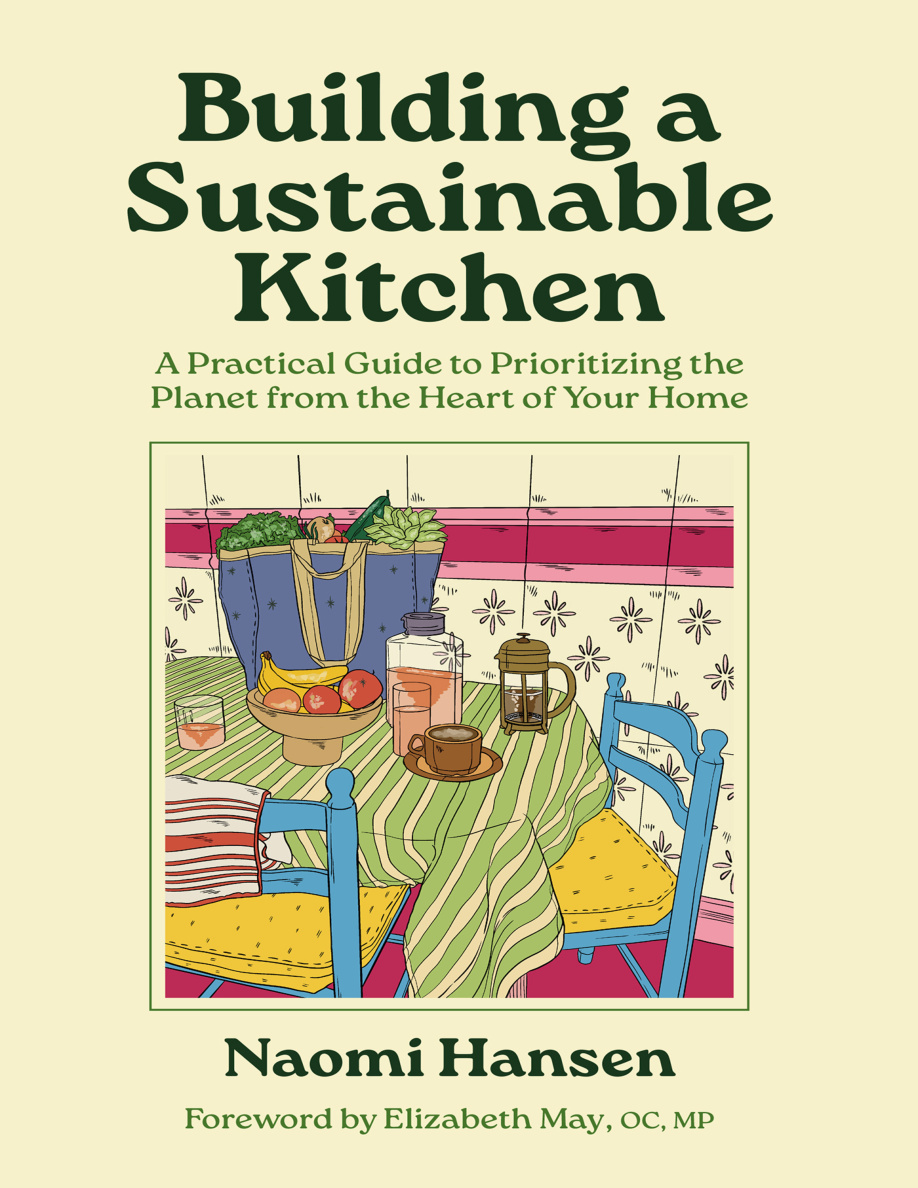 Building a Sustainable Kitchen Naomi Hansen Kitap Kapağı