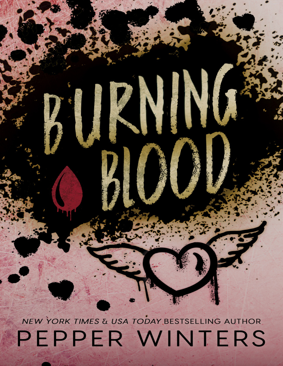 Burning Blood Pepper Winters Kitap Kapağı