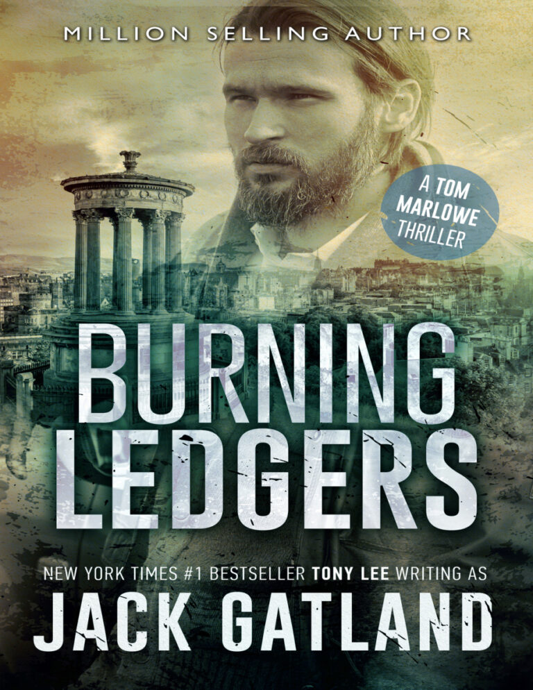 Burning Ledgers Jack Gatland Kitap Kapağı