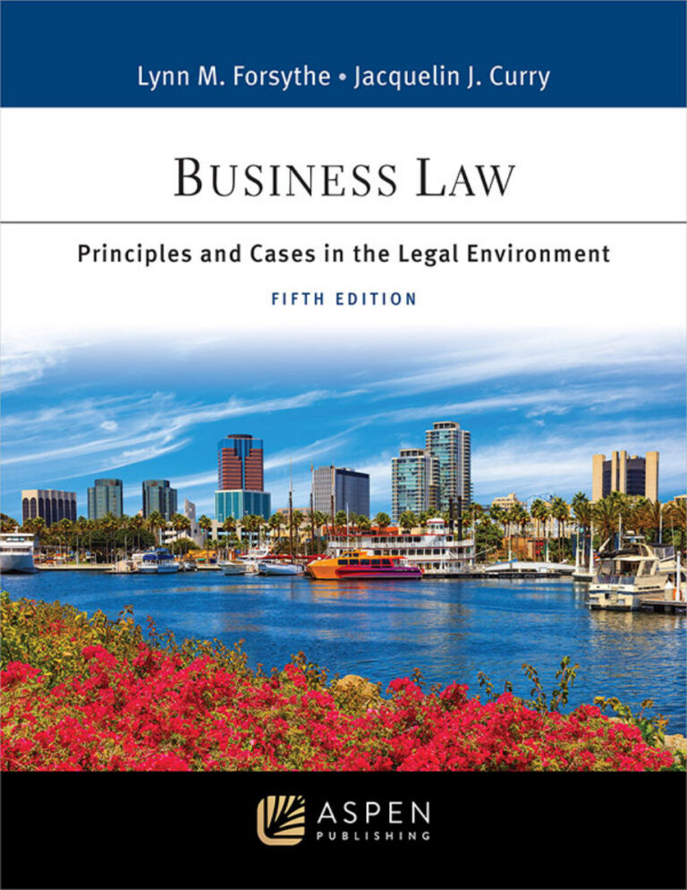 Business Law 5th Edition Lynn M Forsythe Kitap Kapağı