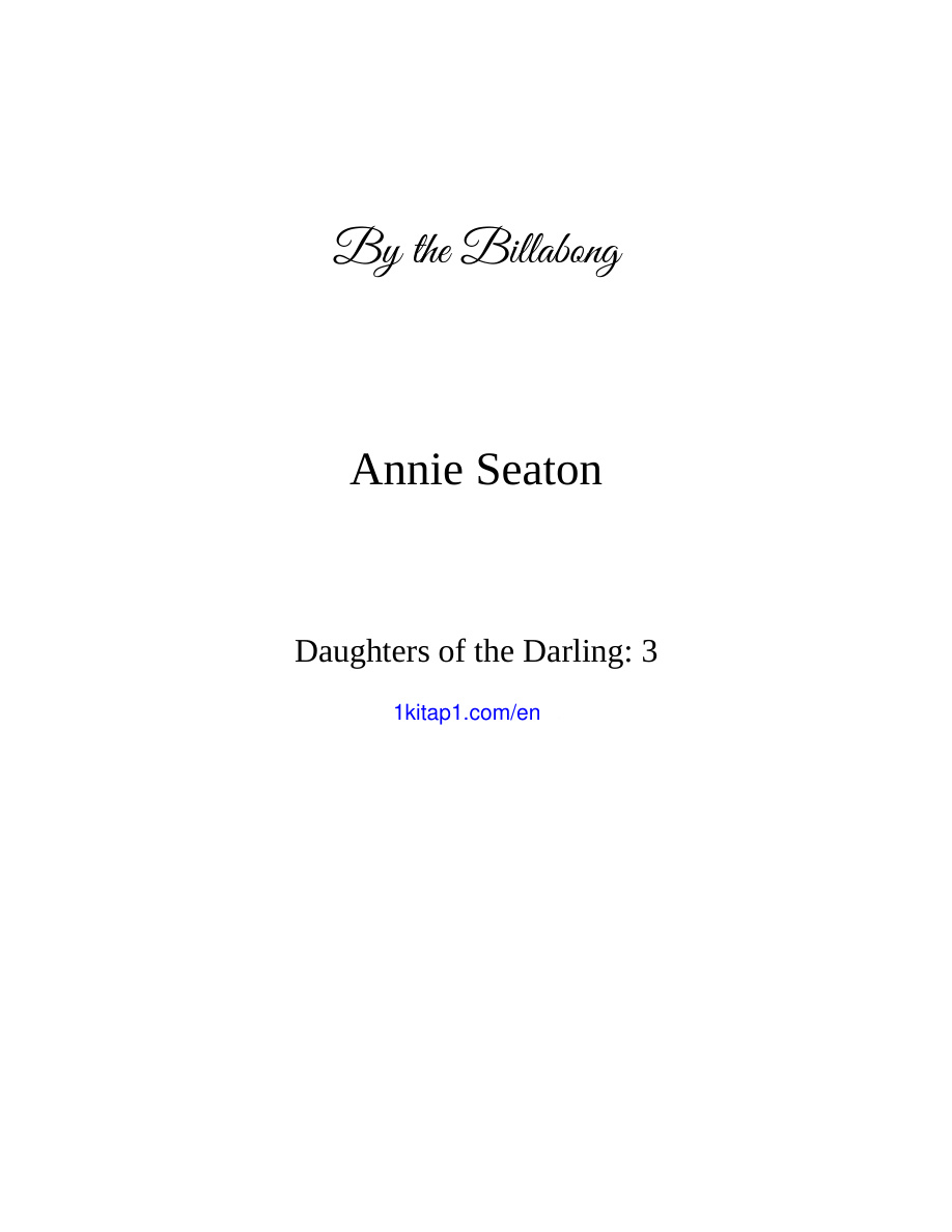 By the Billabong Annie Seaton Kitap Kapağı