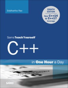 C++ in One Hour a Day Siddhartha Rao Kitap Kapağı