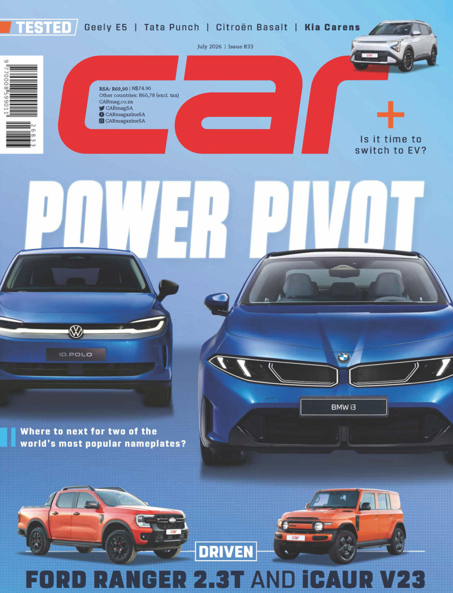 CAR South Africa Issue 833 July 2026 CAR South Africa Kitap Kapağı