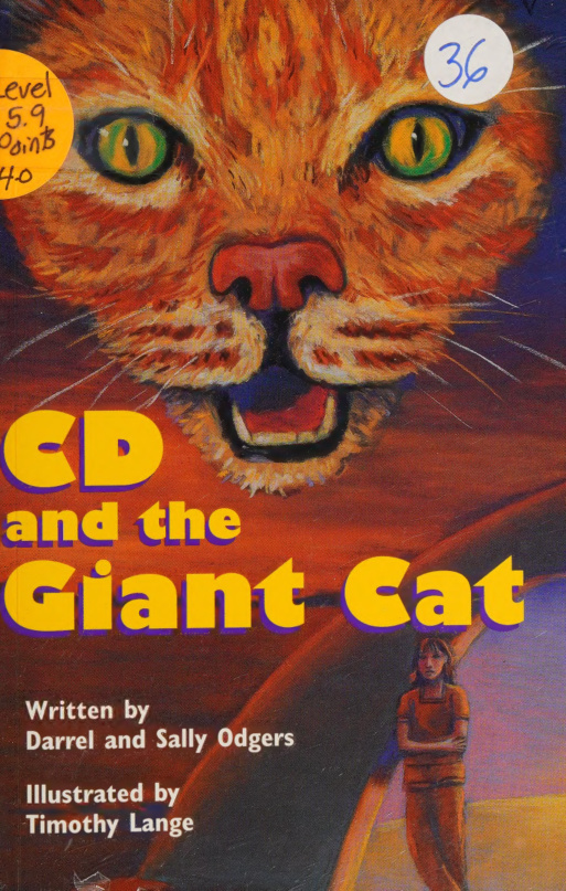 CD and the giant cat Sally Odgers Kitap Kapağı
