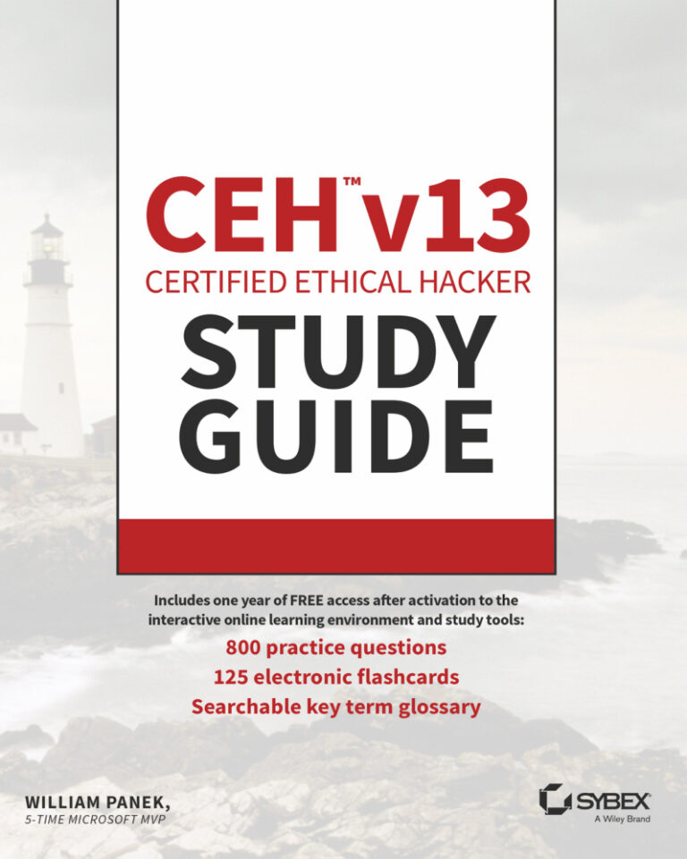 CEH Certified Ethical Hacker v13 Study Guide William Panek Kitap Kapağı