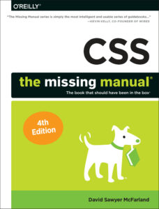 CSS The Missing Manual David Sawyer Kitap Kapağı