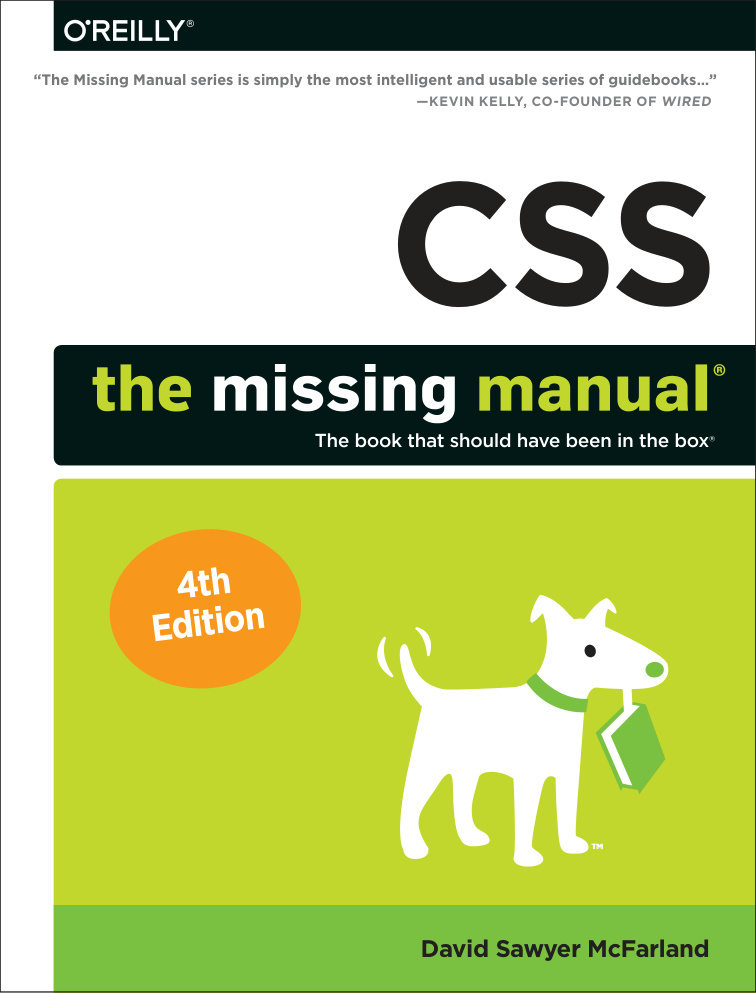 CSS The Missing Manual David Sawyer Kitap Kapağı
