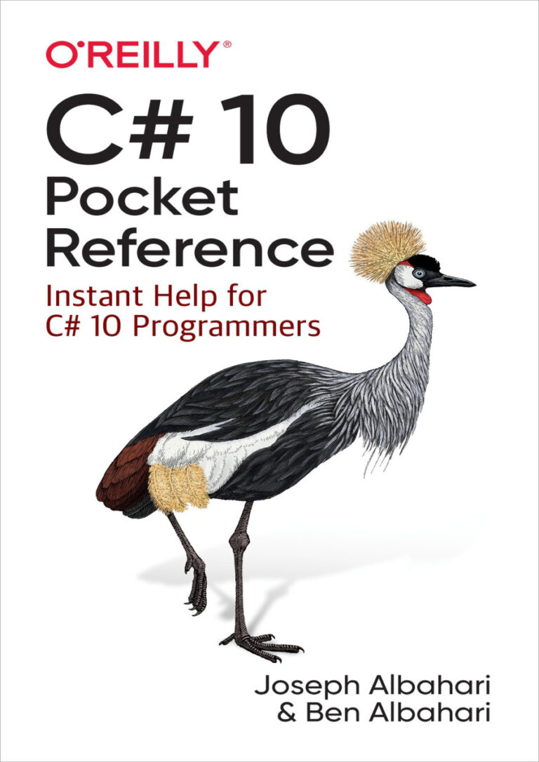 C# 10 Pocket Reference PDF Download – Joseph Albahari