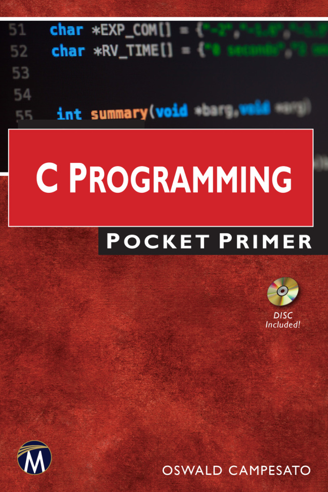 C Programming Pocket Primer Oswald Kitap Kapağı