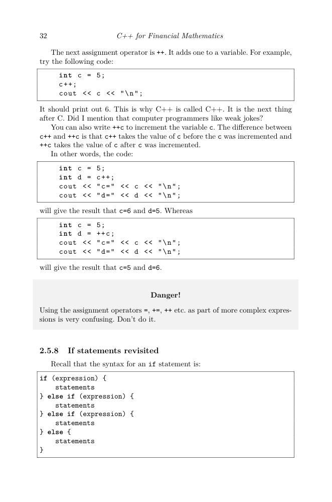 C++ for Financial Mathematics John Kitap Kapağı