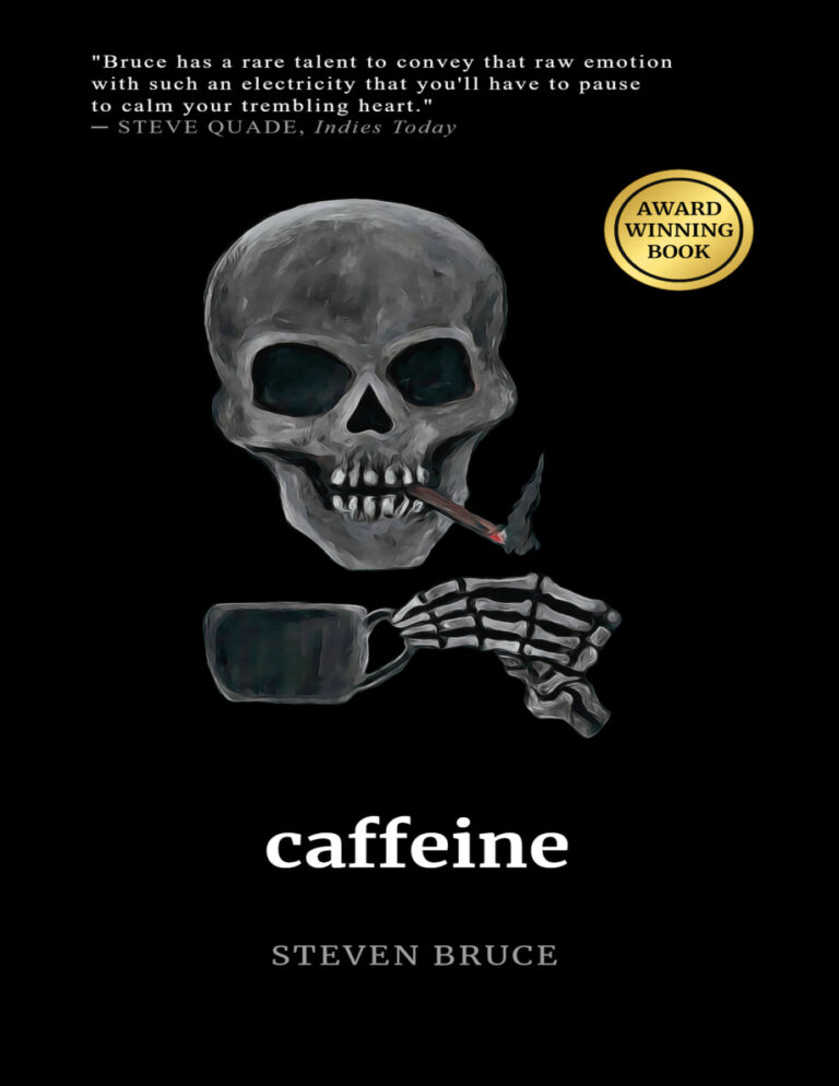 Caffeine Steven Bruce Kitap Kapağı