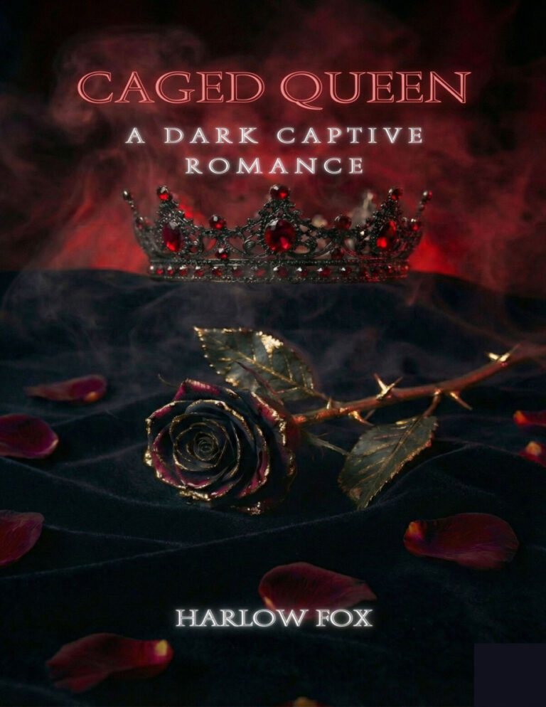 Caged Queen A Dark Captive Romance Harlow Fox Kitap Kapağı